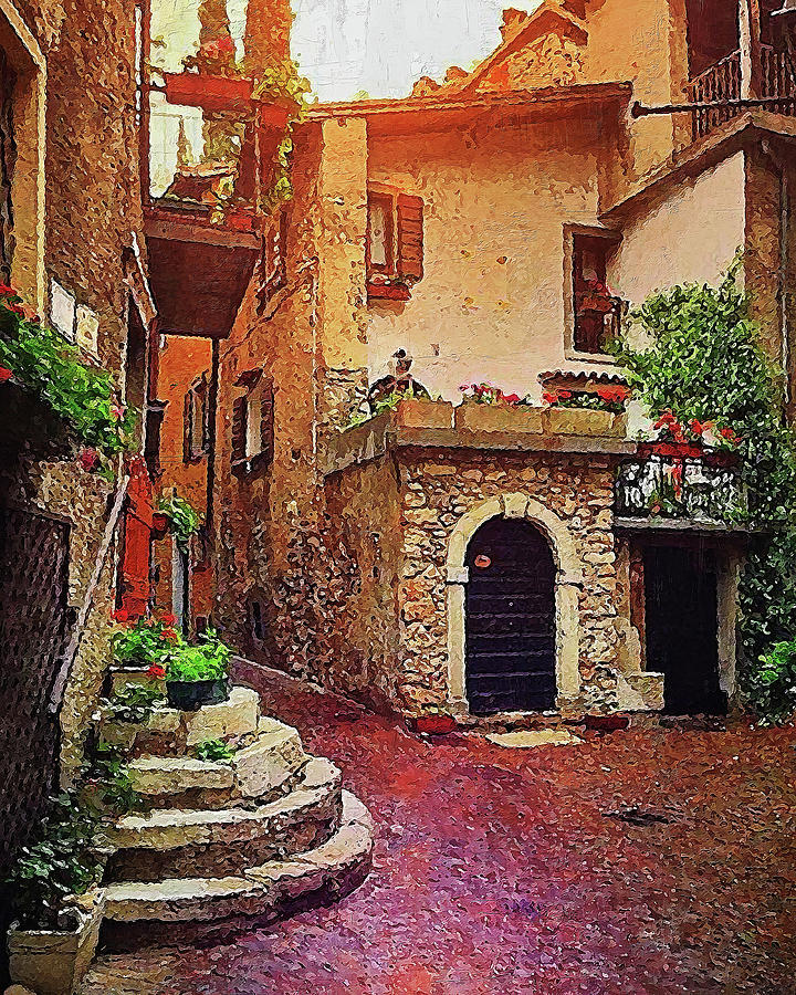 Villages of Tuscany - 03 Painting by AM FineArtPrints