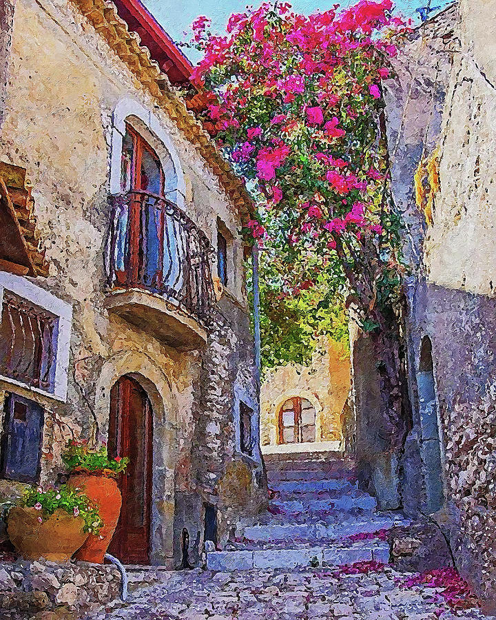 Villages of Tuscany - 04 Painting by AM FineArtPrints