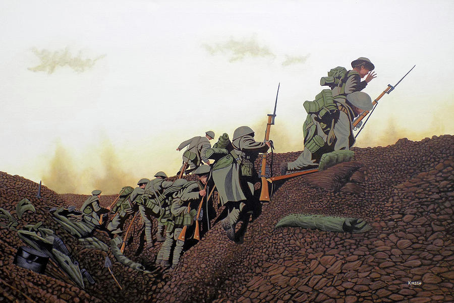 Vimy Ridge Painting by Kenneth M Kirsch