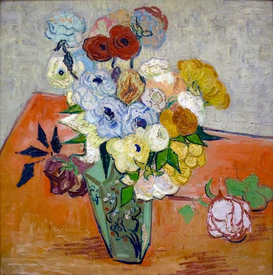 Vincent Van Gogh Drawing - Vincent Van Gogh Artwork - Japanese by Steeve. E. Flowers.