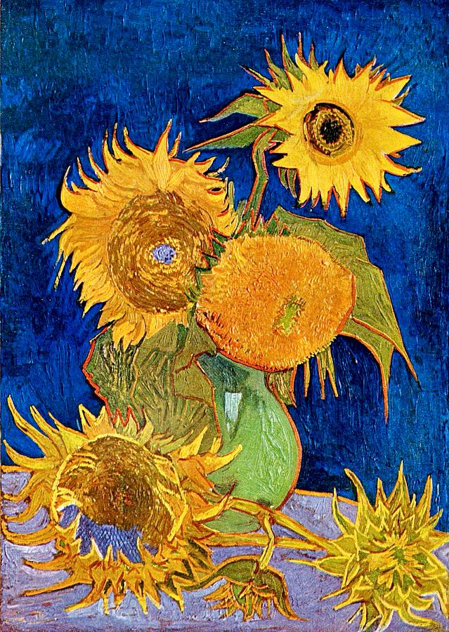 Vincent Van Gogh Drawing - Vincent Van Gogh Artwork - Six by Steeve. E. Flowers.