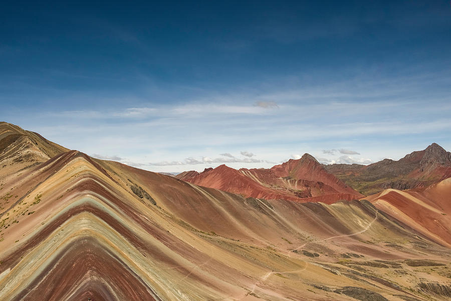 Landscape Photograph - Vinicunca, Cusipata, Peru - June 08 by Renan Martelli da Rosa