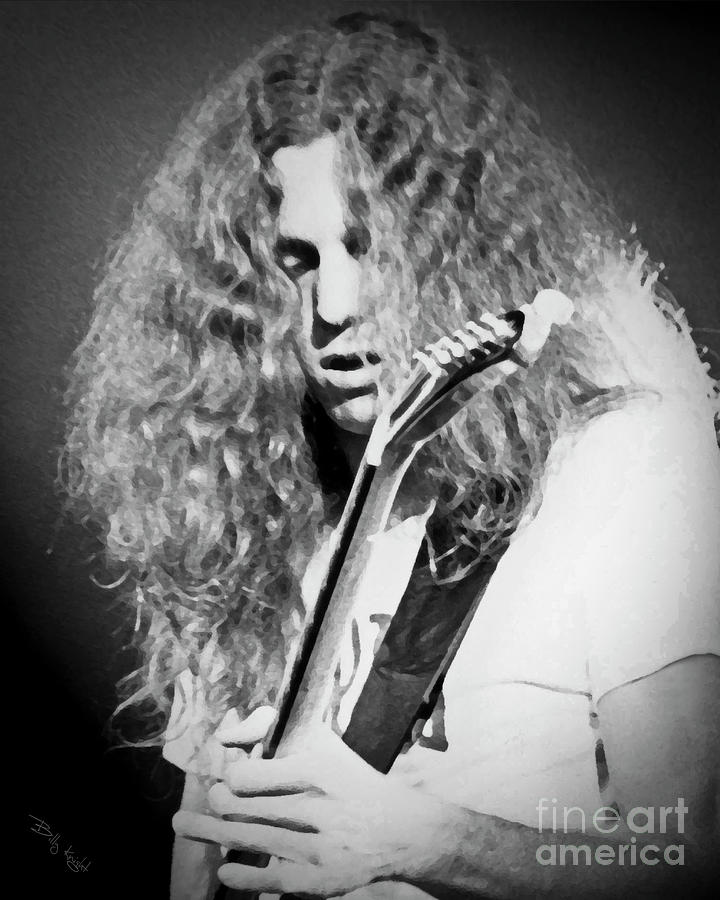 Vintage Allen Collins Photograph by Billy Knight