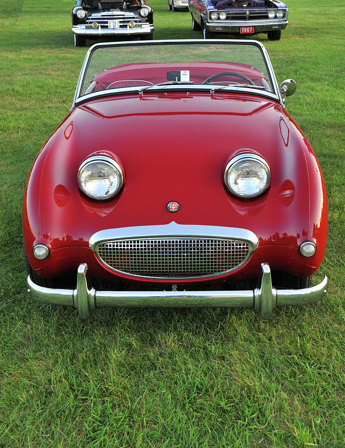 Vintage Austin Healey Sprite Photograph by Mike Martin