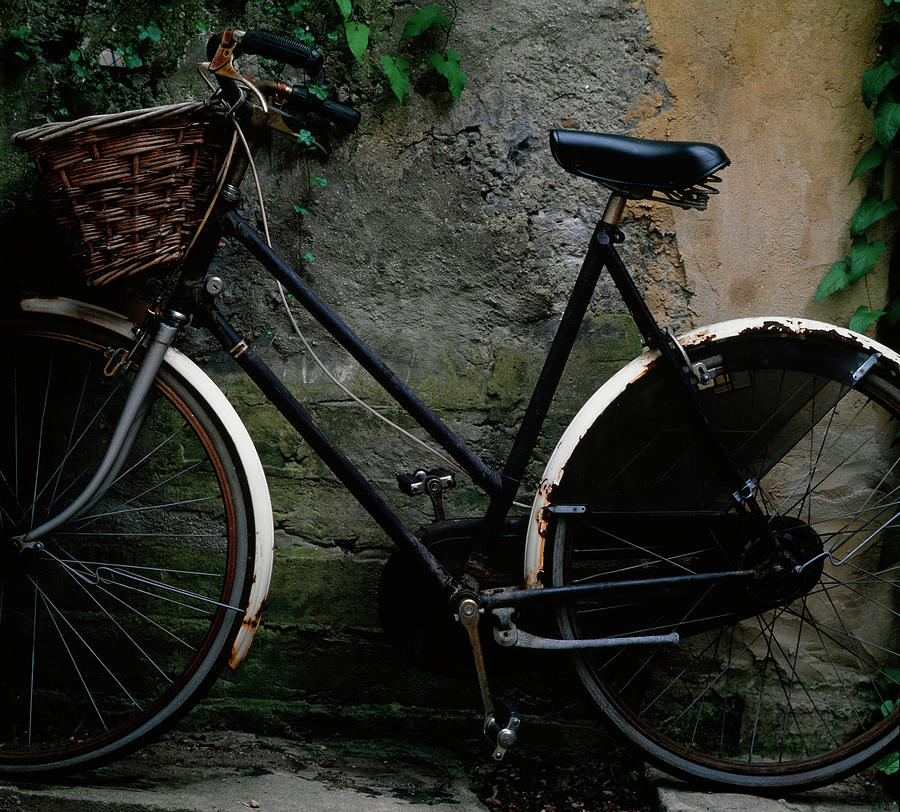 Vintage Bicycle Photograph by Terry Mccormick