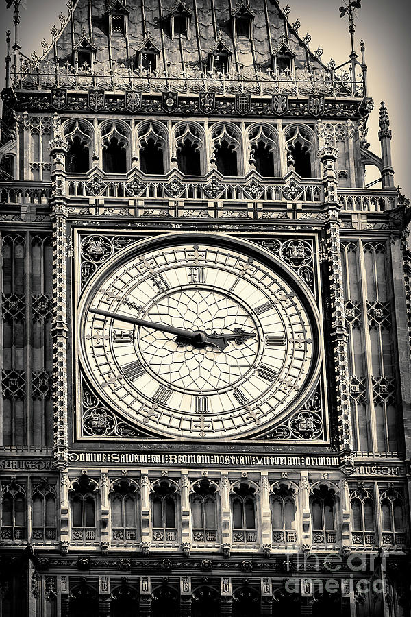 Vintage Big Ben Number One Photograph by John Rizzuto