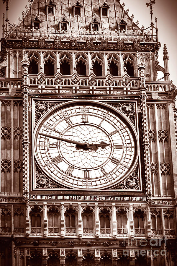 Vintage Big Ben Number Three Photograph by John Rizzuto