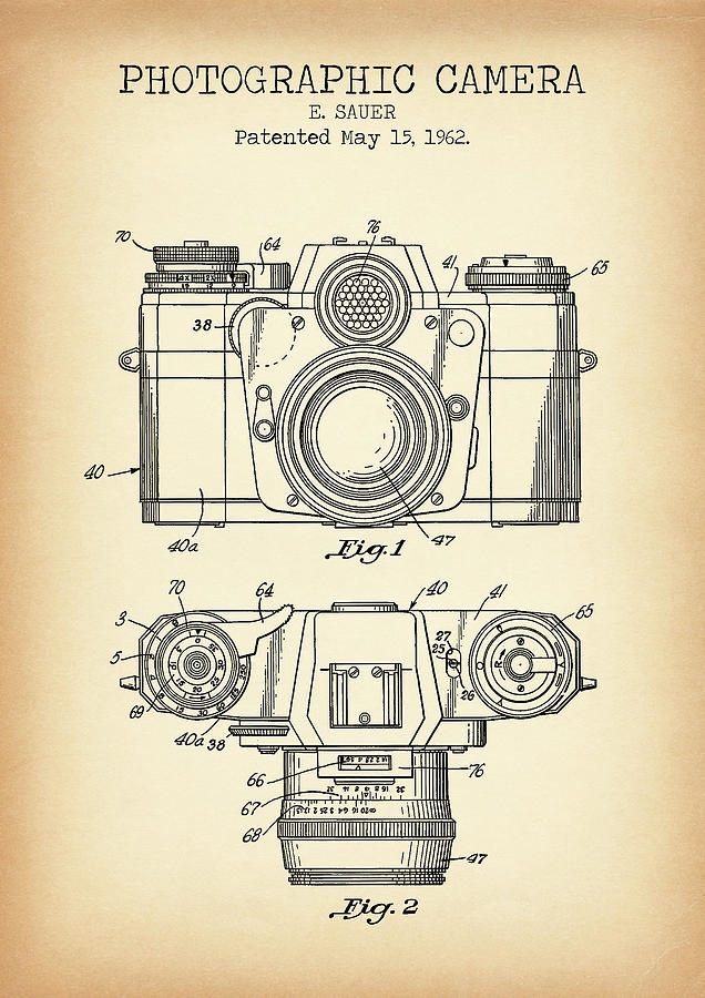 Hand Drawn Sketch Of Camera High-Res Vector Graphic - Getty Images
