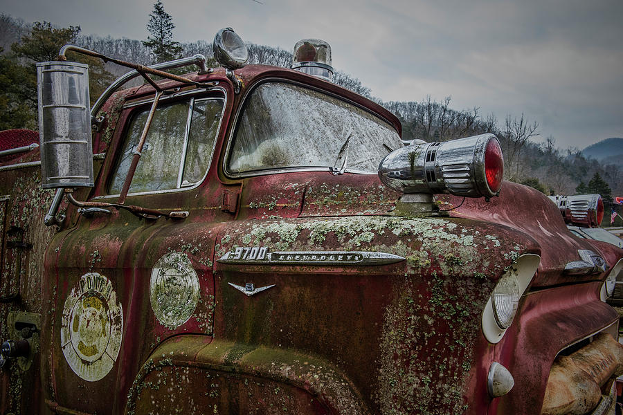 Vintage Chevy Firetruck Photograph by Paul Freidlund