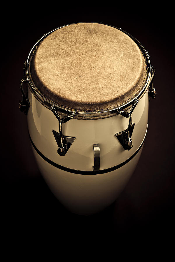 Vintage Conga Instrument Photograph by Thepalmer