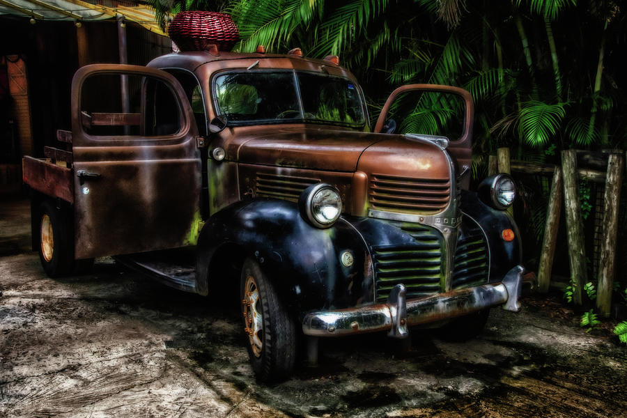Vintage Dodge truck Photograph by Wolfgang Stocker