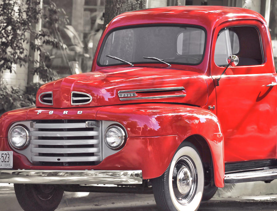 Vintage Photograph - Vintage Ford by JAMART Photography