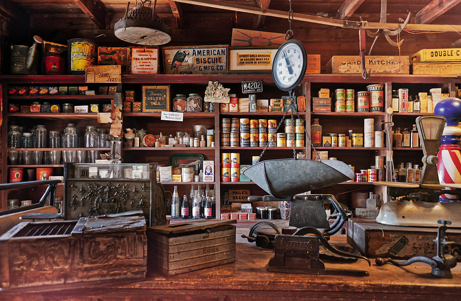 Vintage General Store Photograph by Andrea Anderegg