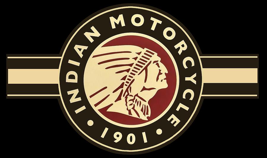 Indian Digital Art - Vintage Indian Motorcycle Sign T-shirt 1901 by Daniel Hagerman Indian Digital Art - Vintage Indian Motorcycle Sign T-shirt 1901 by Daniel Hagerman