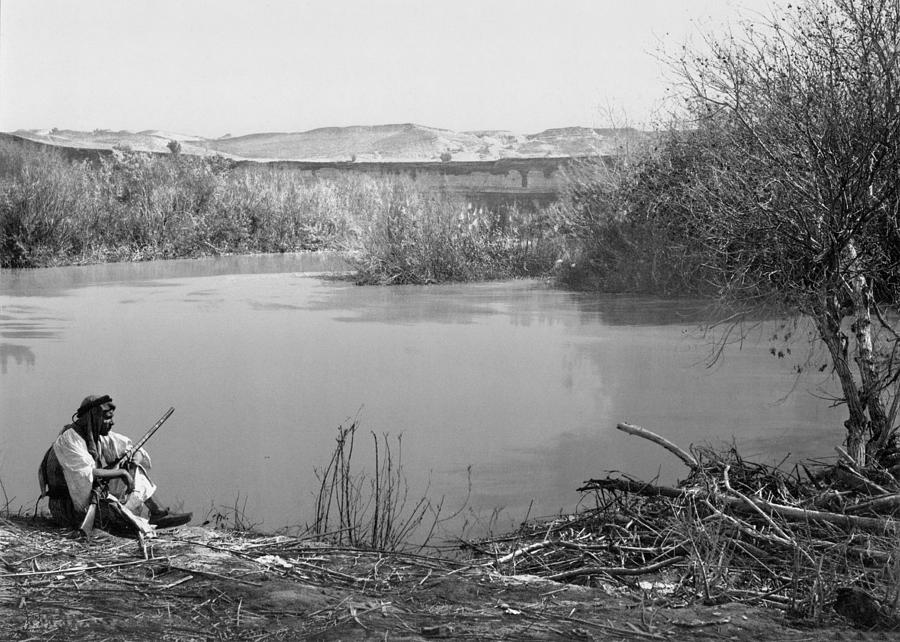 Vintage Jordan River Photograph by Munir Alawi
