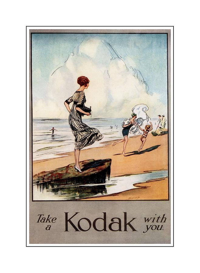Vintage Kodak Advertisement Photograph