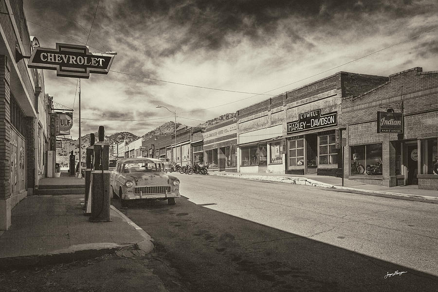 Vintage Main Street Photograph by Jurgen Lorenzen