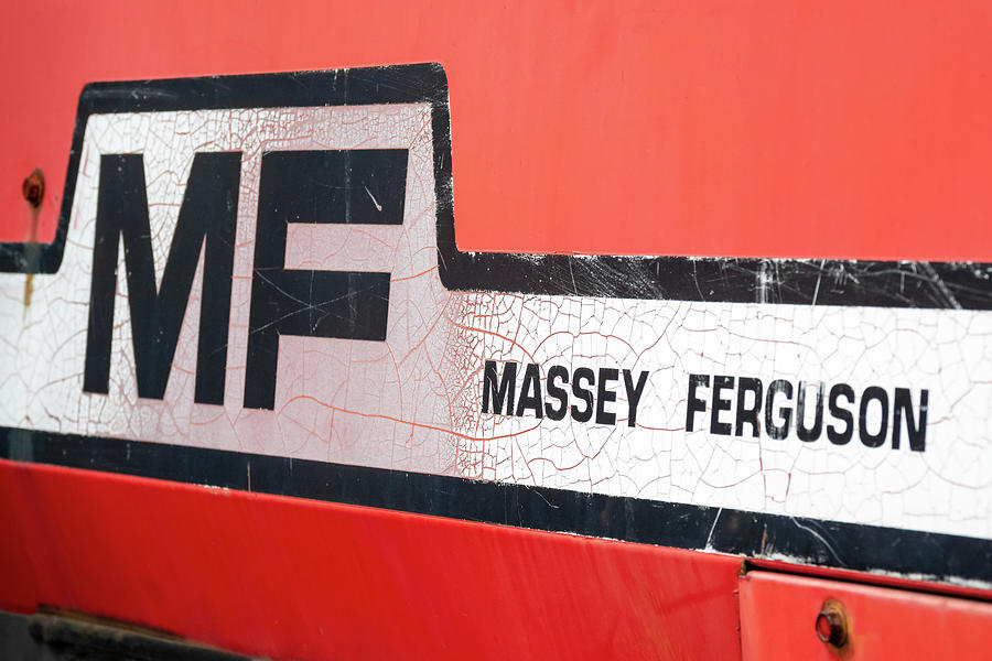 Vintage Massey Ferguson Logo Photograph by Richard Nixon - Pixels Merch