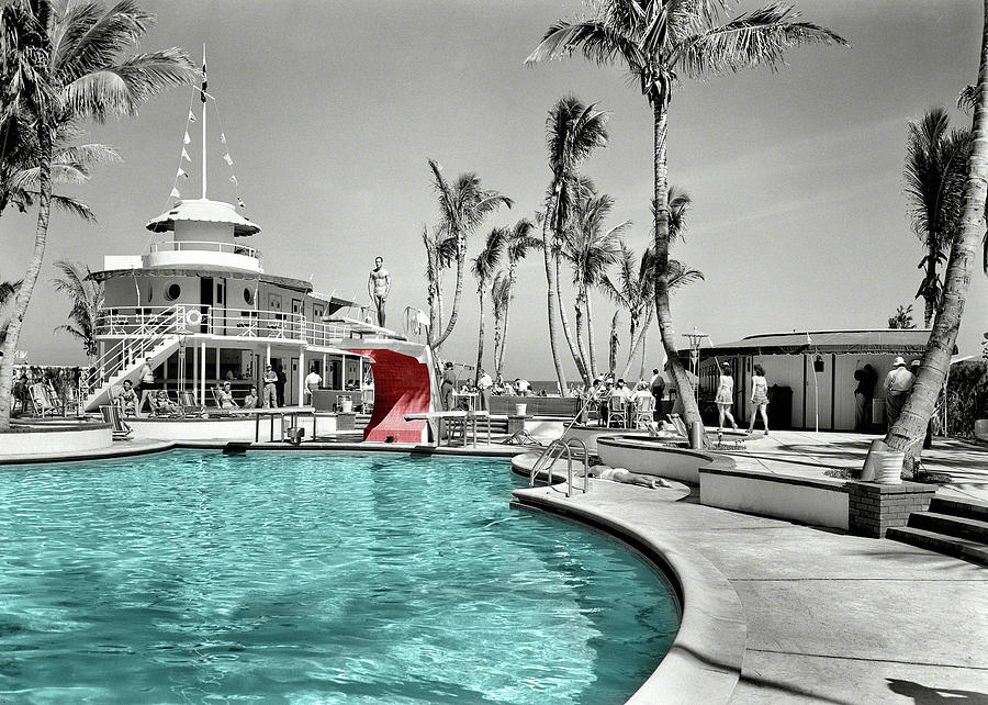 Vintage Miami Photograph - Vintage Miami 2 by Andrew Fare