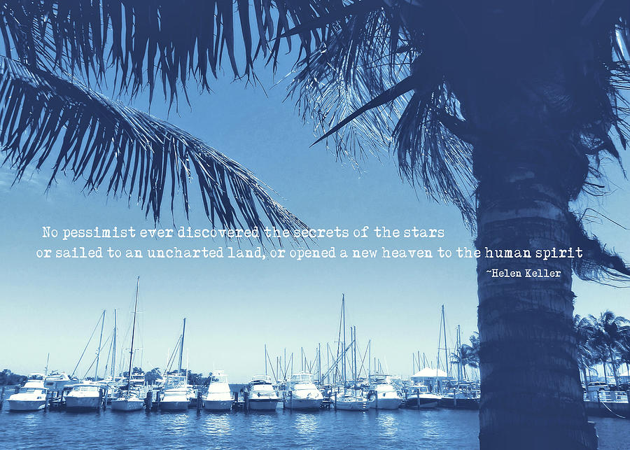 VINTAGE MIAMI quote Photograph by JAMART Photography