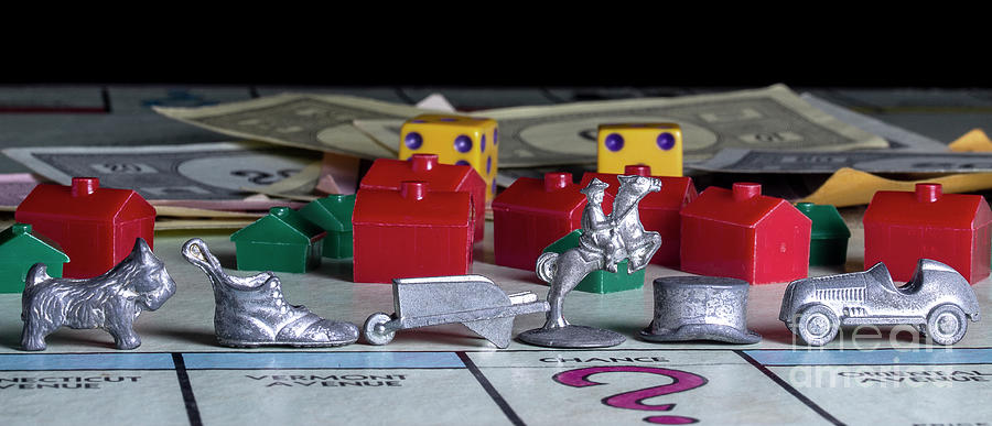 Vintage Monopoly 4 Photograph by Mike Eingle