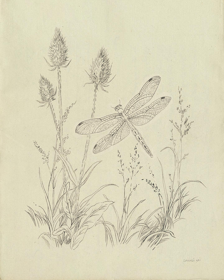 Vintage Nature Sketchbook Iv Painting by Danhui Nai Vintage Nature Sketchbook Iv Painting by Danhui Nai