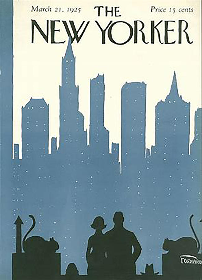 Vintage New Yorker Cover - Circa 1925 Digital Art by Marlene Watson