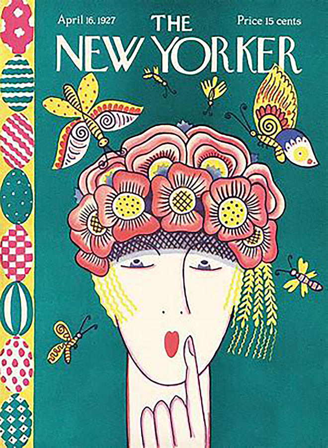 Skyline Digital Art - Vintage New Yorker Cover - Circa 1927 by Marlene Watson