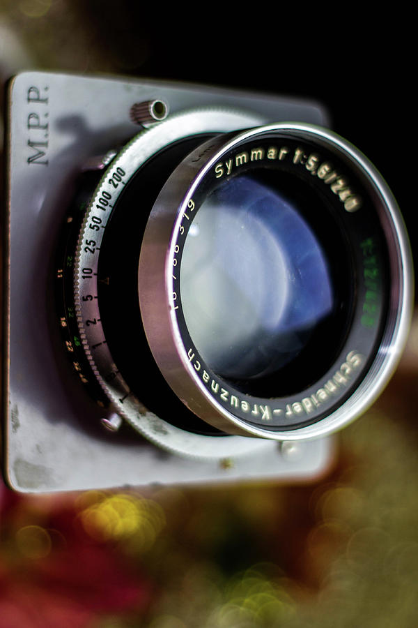 Vintage old lens symmar MPP bokeh background Photograph by Youness ...