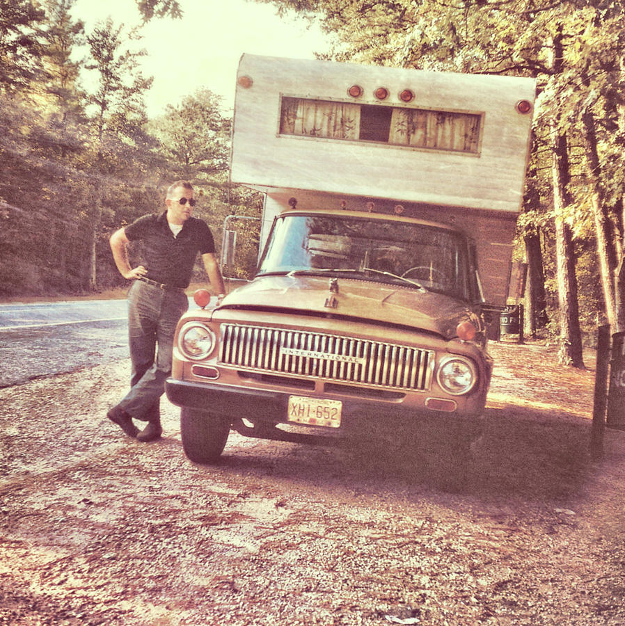 VINTAGE OPEN ROAD circa 1970 Photograph by JAMART Photography