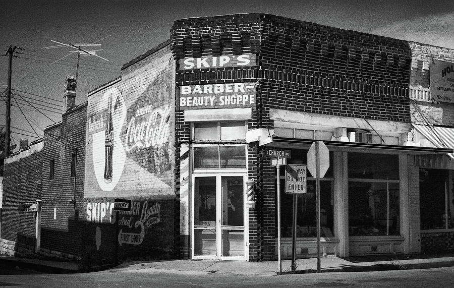 Vintage Photo of Skips Barber Shoppe in Arkansas by Keith Dotson Vintage Photo of Skips Barber Shoppe in Arkansas by Keith Dotson