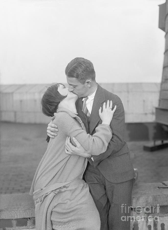 Vintage Photograph Showing Couple Photograph by Bettmann