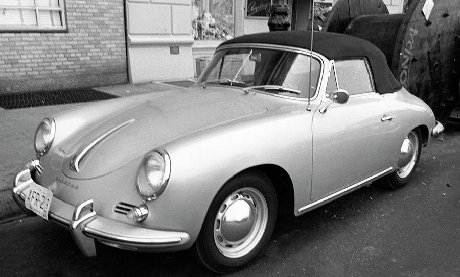 Vintage Porsche Photograph by George Marks