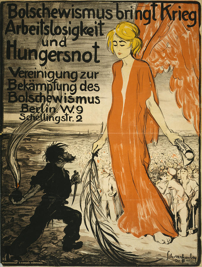 Vintage Poster Anti Communist Propaganda Painting By Vintage Images
