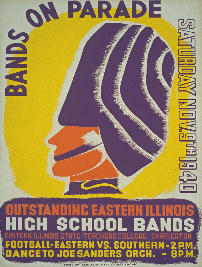 Vintage poster - Bands on Parade Painting by Vintage Images - Fine Art ...