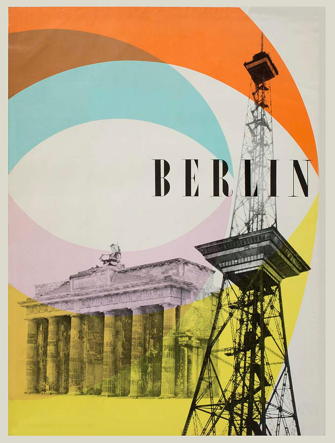 Vintage poster - Berlin Painting by - Pixels