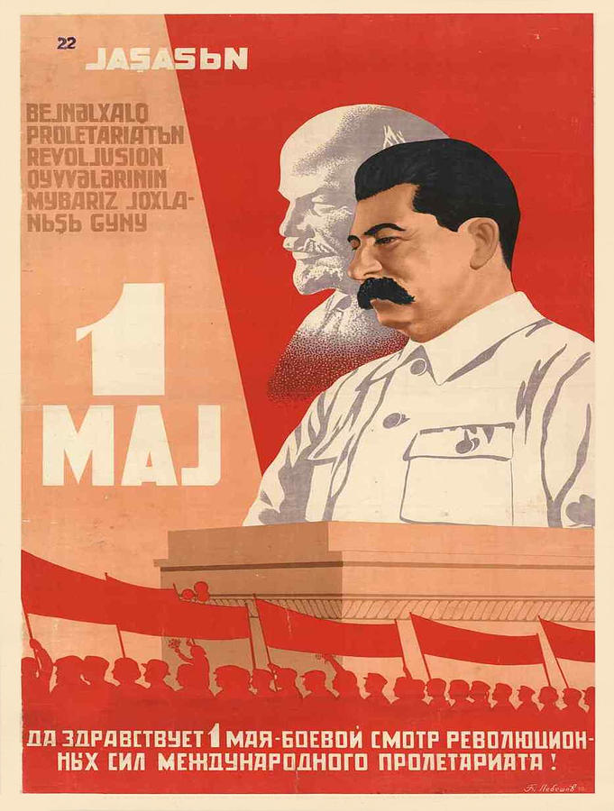 Vintage poster - Stalin by Vintage Images - Pixels