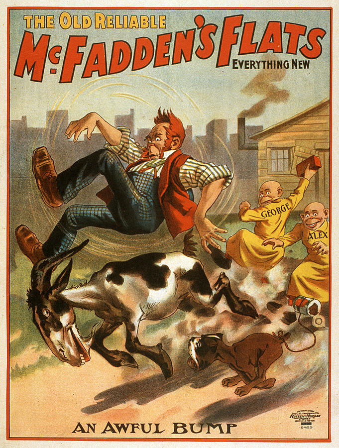 Cool Painting - Vintage poster - McFaddens Flats by Vintage Images