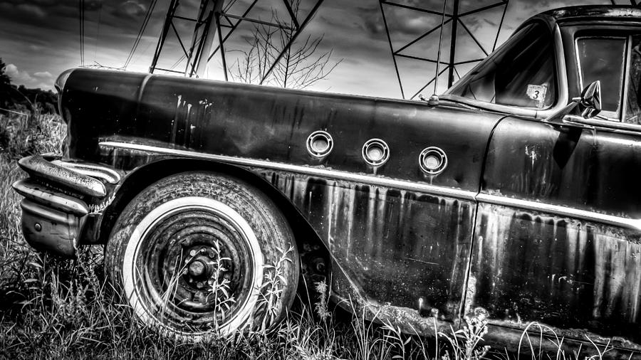 Vintage rusty Buick Photograph by William Krumpelman - Fine Art America