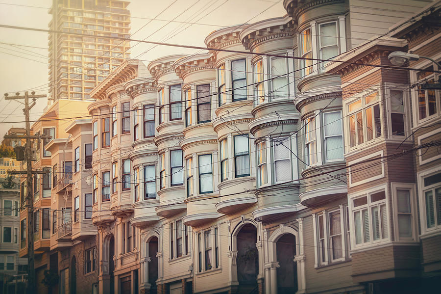 Vintage Streets of San Francisco  Photograph by Carol Japp