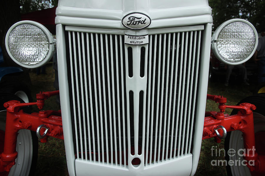 Vintage Tractor Front End Photograph by Mike Eingle