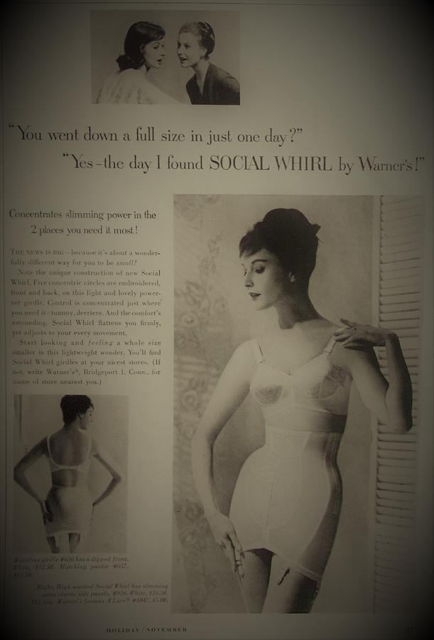 Vintage Warners Underwear Advertisement Photograph by Mary Beth