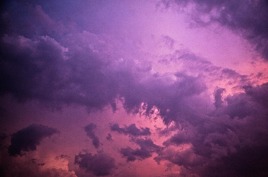 Violet Sky Photograph by Richard Newton / Daddynewt