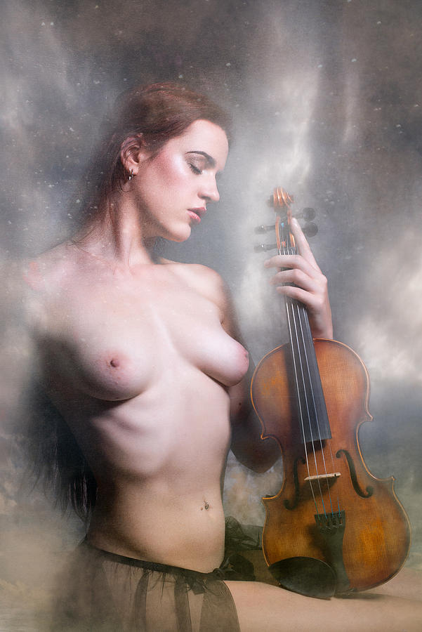 Music Photograph - Violin Dreams by Colin Dixon