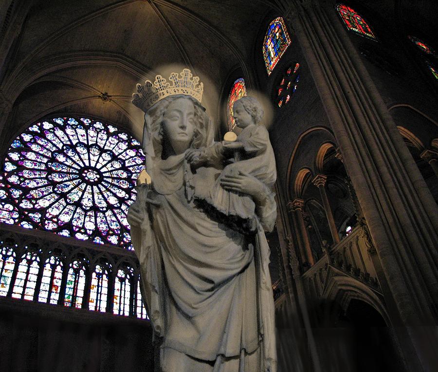 Virgin and Christ Notre Dame by Joan Stratton Virgin and Christ Notre Dame by Joan Stratton