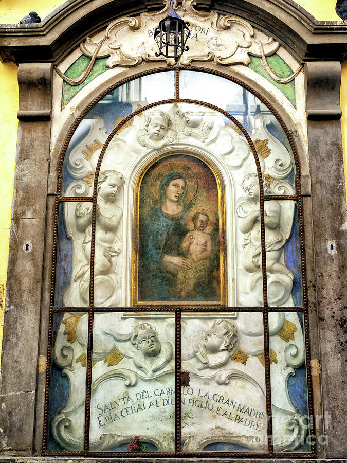 Virgin Mary in Florence Photograph by John Rizzuto