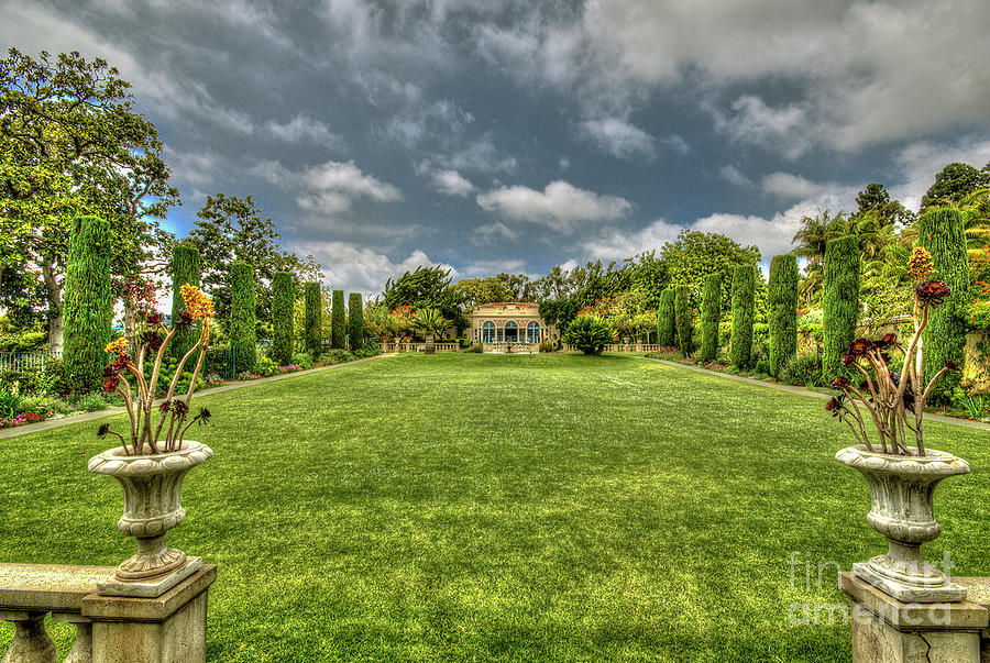 Virginia Robinson Gardens Historic Estate Photograph By David