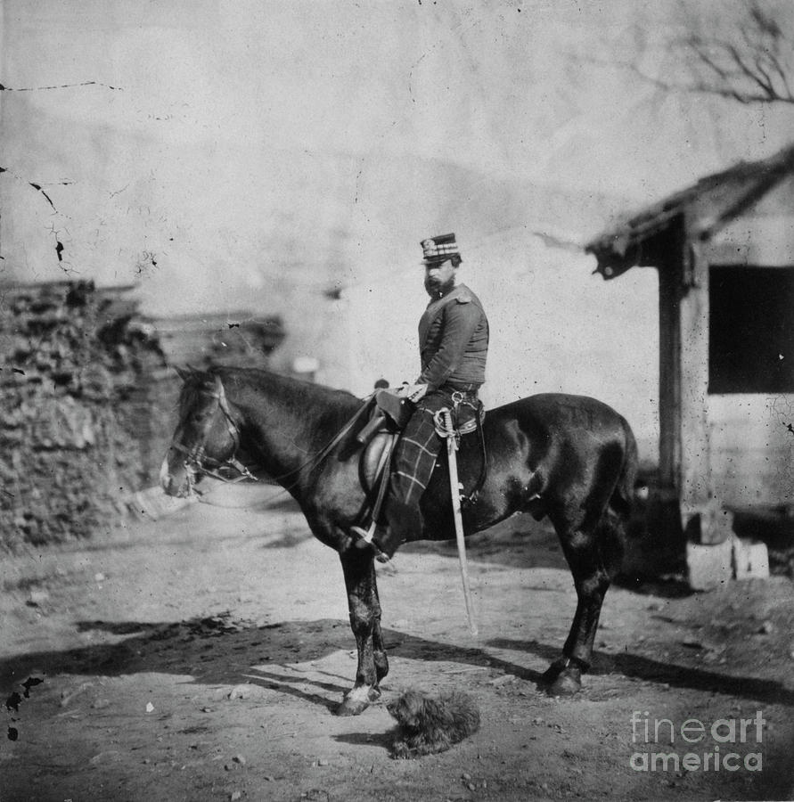 Viscount Kirkwall, 71st Highlanders, Crimea, 1855 Photograph by Roger Fenton Fine Art America