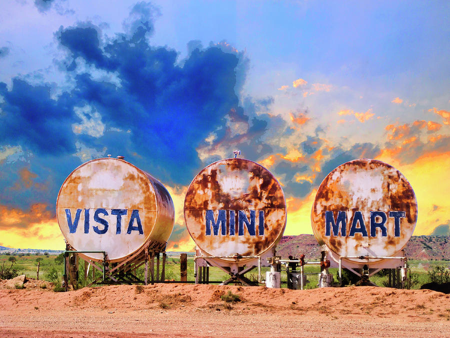 Vista Mini Mart Photograph by Dominic Piperata