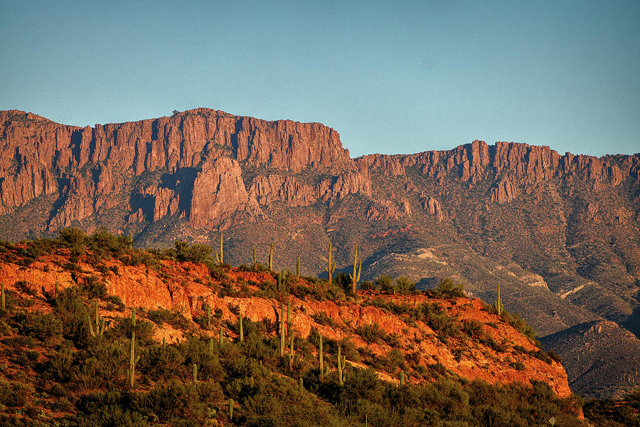 Vista of the Superstitions  Photograph by Chance Kafka